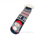 Womens Knitted Warm Huggle Slipper Socks